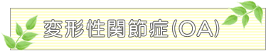 �ό`���֐ߏǁiOA�j